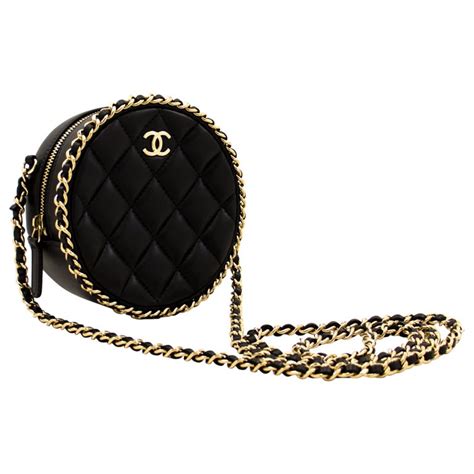 chanel circular bag|chanel small chain bag.